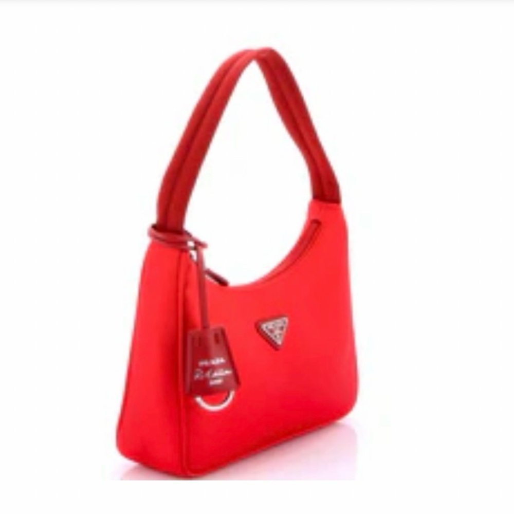 Prada Vibrant Red Shoulder Bag